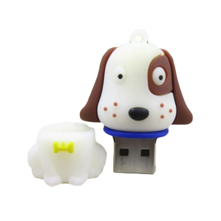 Stick de memorie Pendrive, MAIDO, 8GB, 3.0 USB, Model catel, Multicolor