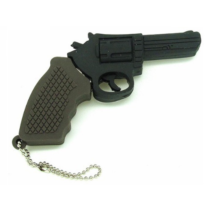 Memorie USB, Maido, Revolver, 32 GB, USB 2.0, Negru