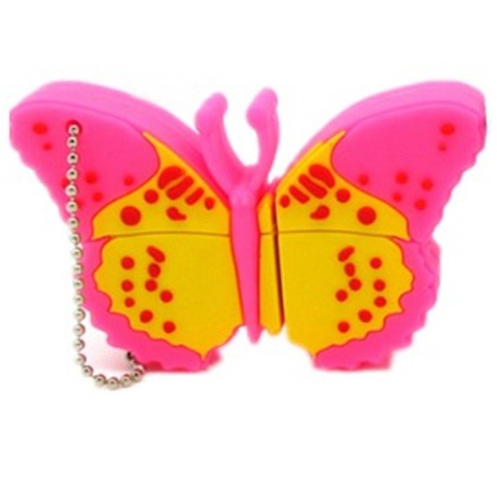 Memorie USB, Maido, 64 GB, Roz/Galben