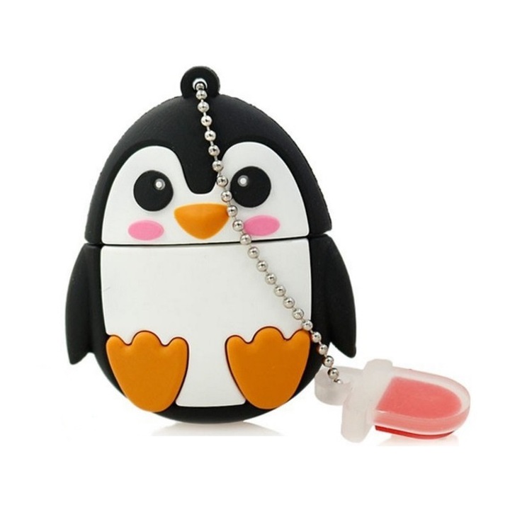 USB Memória, Maido, Pingvin, 8 GB, USB 3.0, Sokszínű