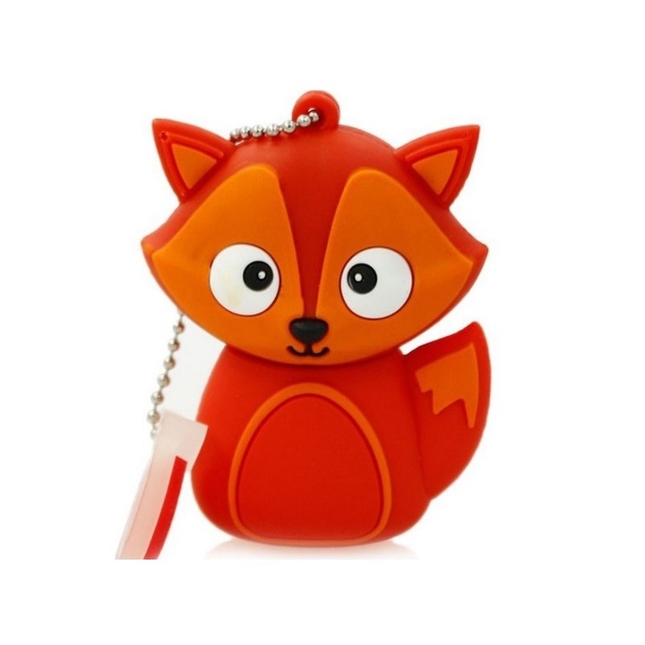 USB памет, Maido, Лисица, 8 GB, USB 3.0, Оранжев
