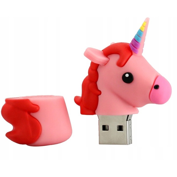 Memorie USB, Maido, Inorog roz, 8 GB, USB 3.0, Roz