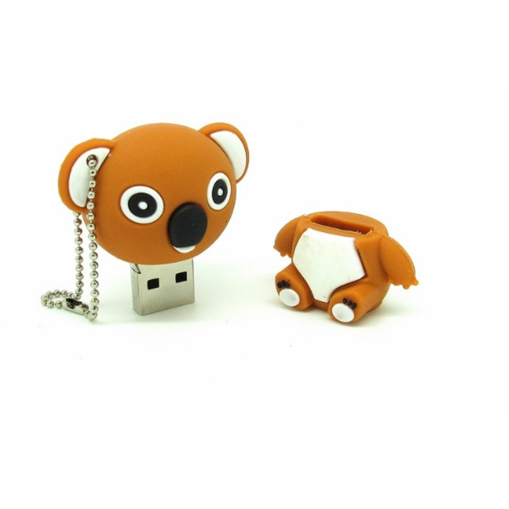 USB памет, Maido, Коала, 16 GB, USB 3.0, Кафяв