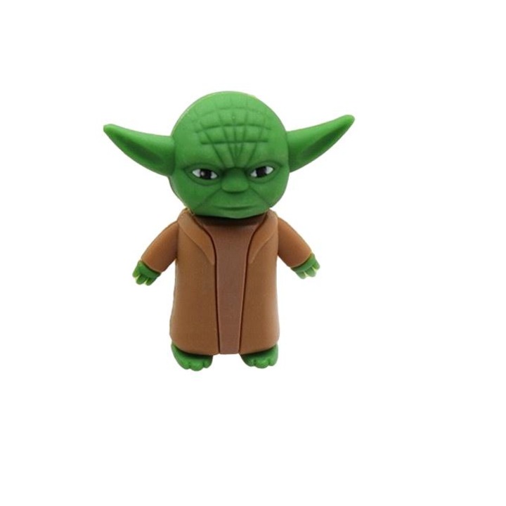 Memorie USB, Maido, Model Yoda, Razboiul stelelor, 16 GB, USB 2.0, Multicolor