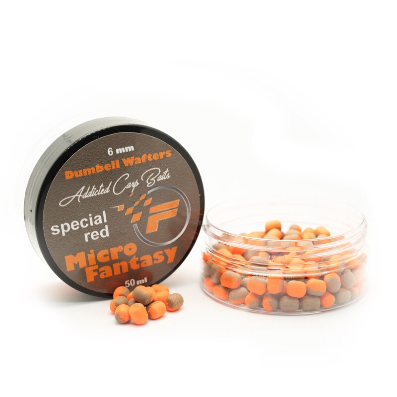 Wafters Dumbell Fantasy Special Red 6 mm Addicted Carp Baits - eMAG.ro