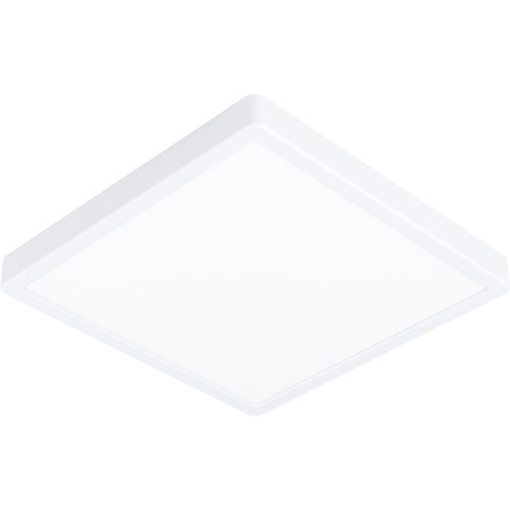 Panou Cu Led Integrat Fueva5 20w 2300 Lumeni 28, 5x28, 5 Cm, Montaj Aplicat, Lumina Calda, Alb