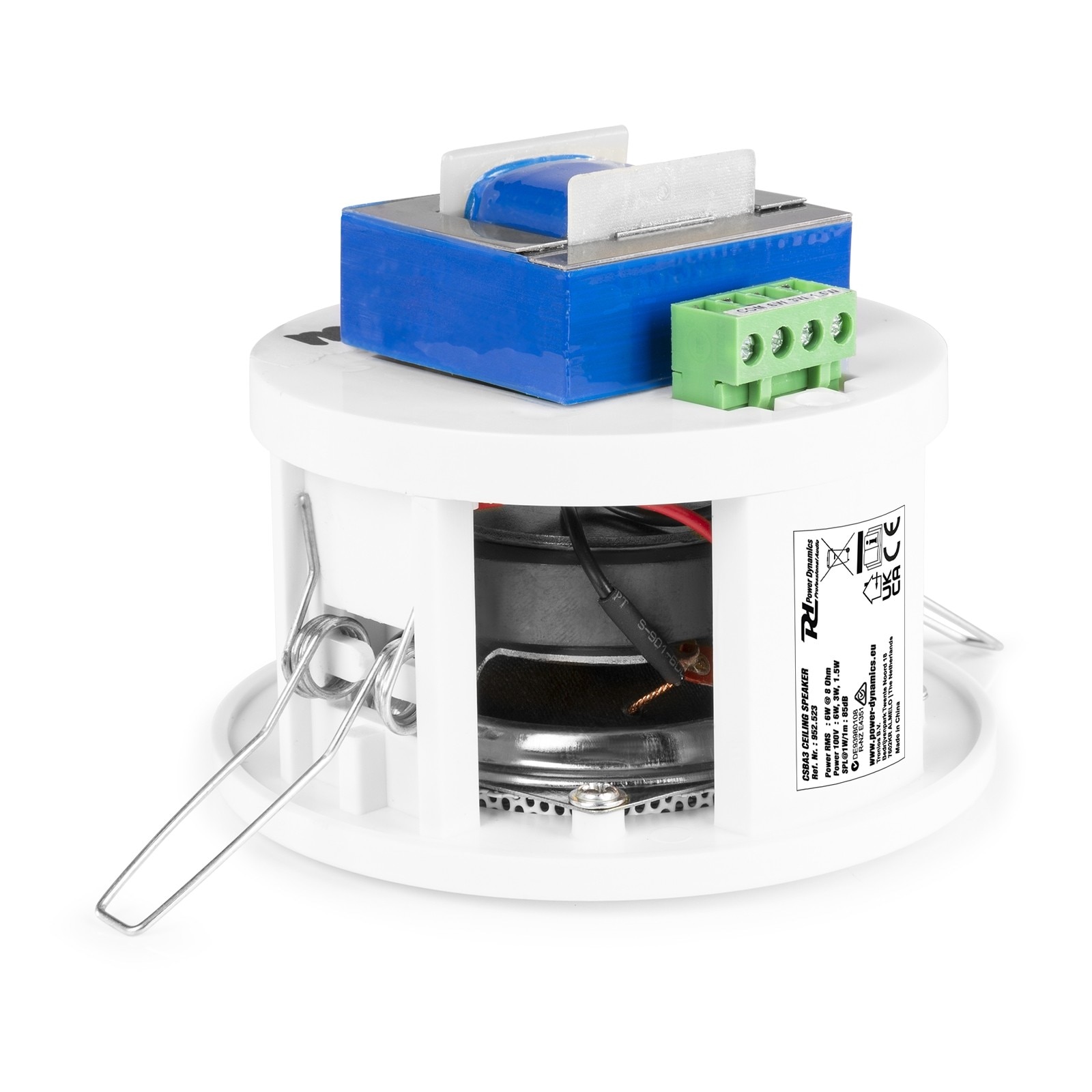 Boxa compacta de tavan, 3", 100V, 6W, Power Dynamics CSBA3