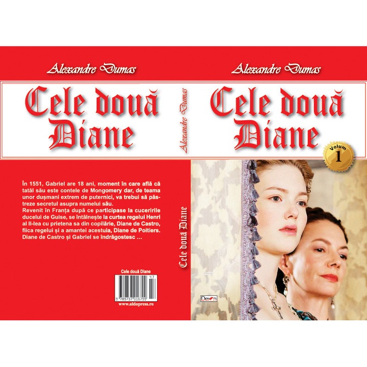 SET Cele doua Diane 3 vol, Alexandre Dumas