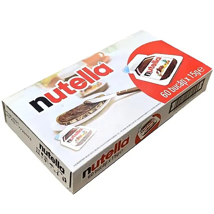 Kakaó és mogyorókrém 60 x 15 g, Nutella
