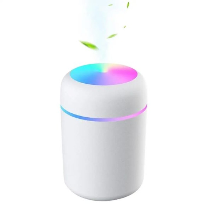 Цветен овлажнител за въздух, Freshmist - Бял