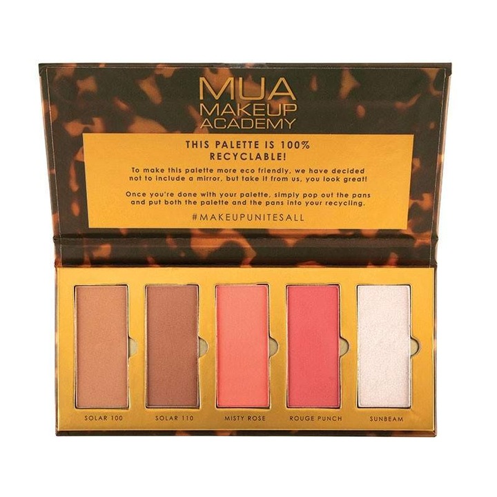 Paleta farduri obraz, Mua, 15 g, Multicolor