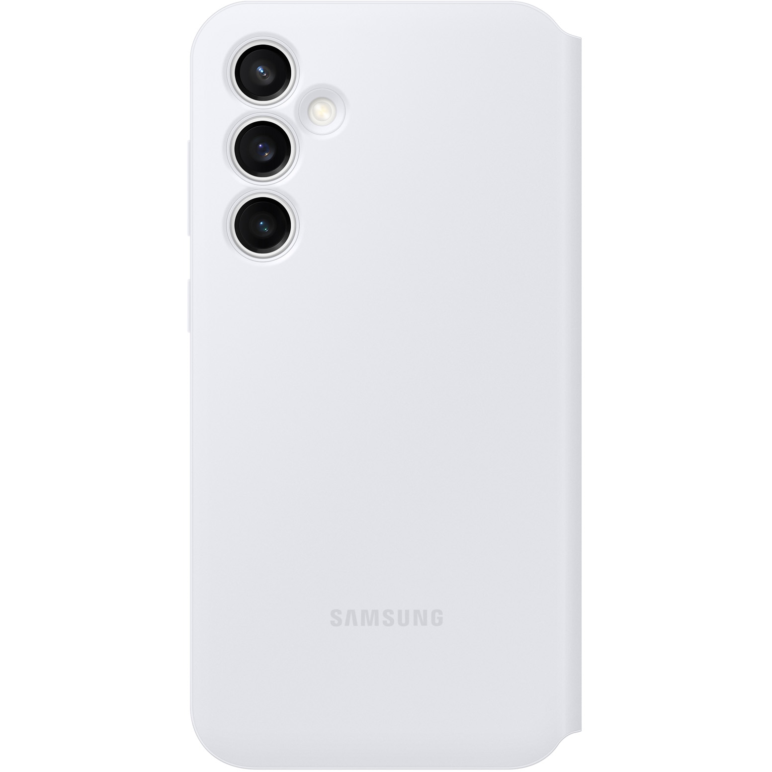 Husa de protectie Samsung Smart View Wallet Case pentru Galaxy S23 FE, White