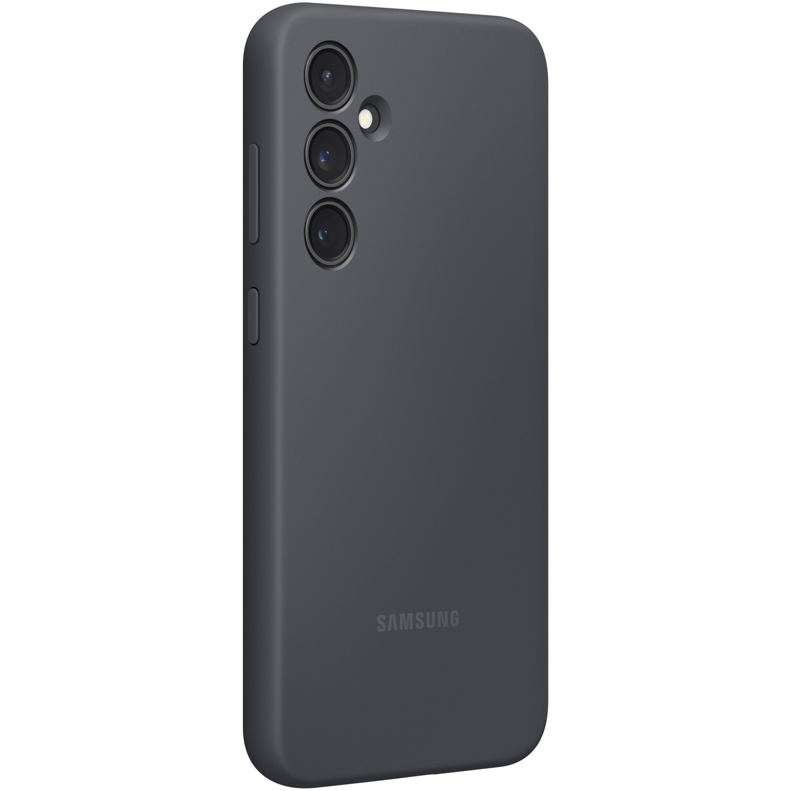 Husa de protectie Samsung Silicone Case pentru Galaxy S23 FE, Graphite