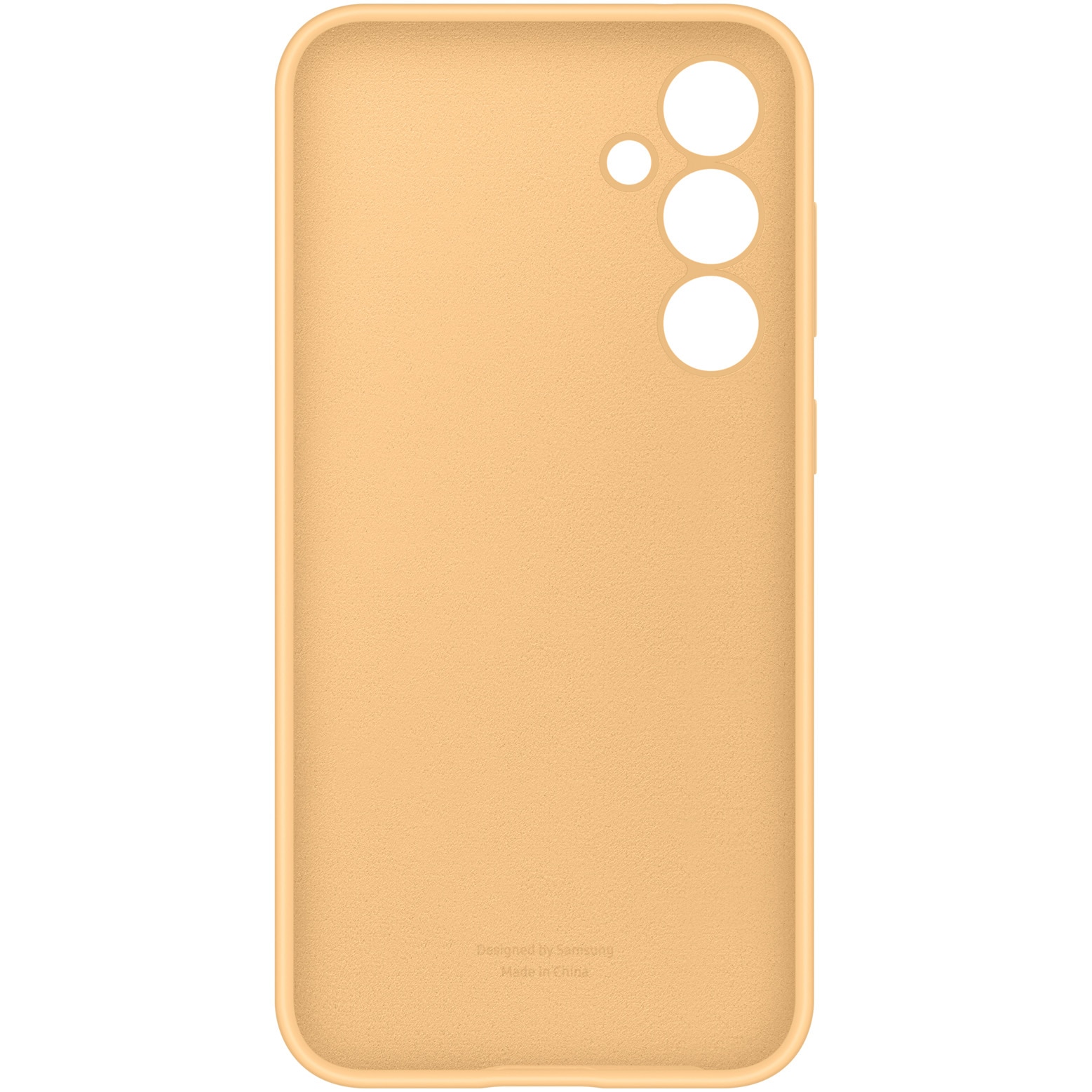 Husa de protectie Samsung Silicone Case pentru Galaxy S23 FE, Apricot