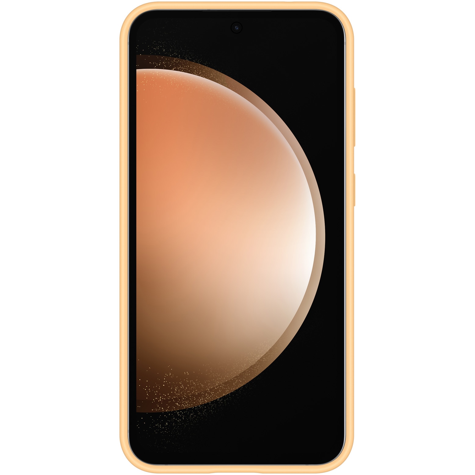 Husa de protectie Samsung Silicone Case pentru Galaxy S23 FE, Apricot