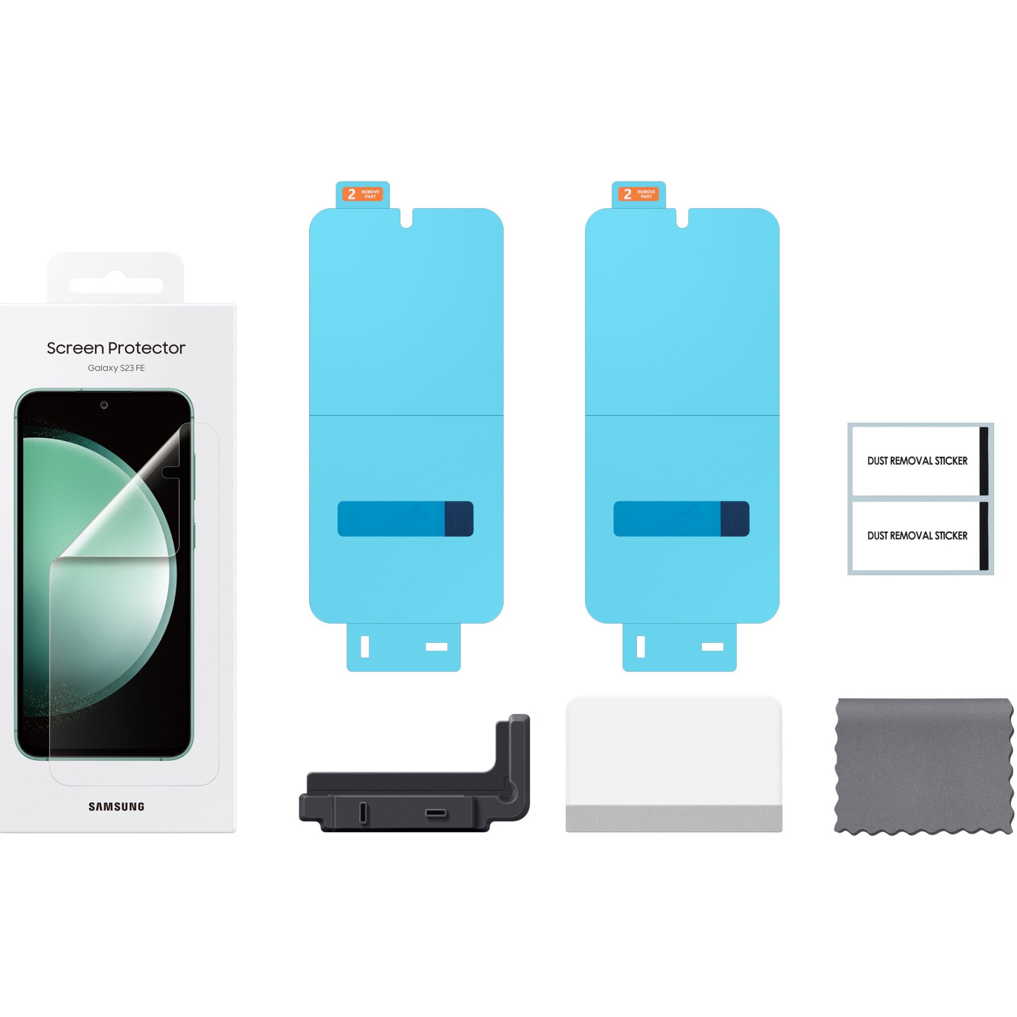 Folie de protectie Samsung pentru Galaxy S23 FE, Transparent