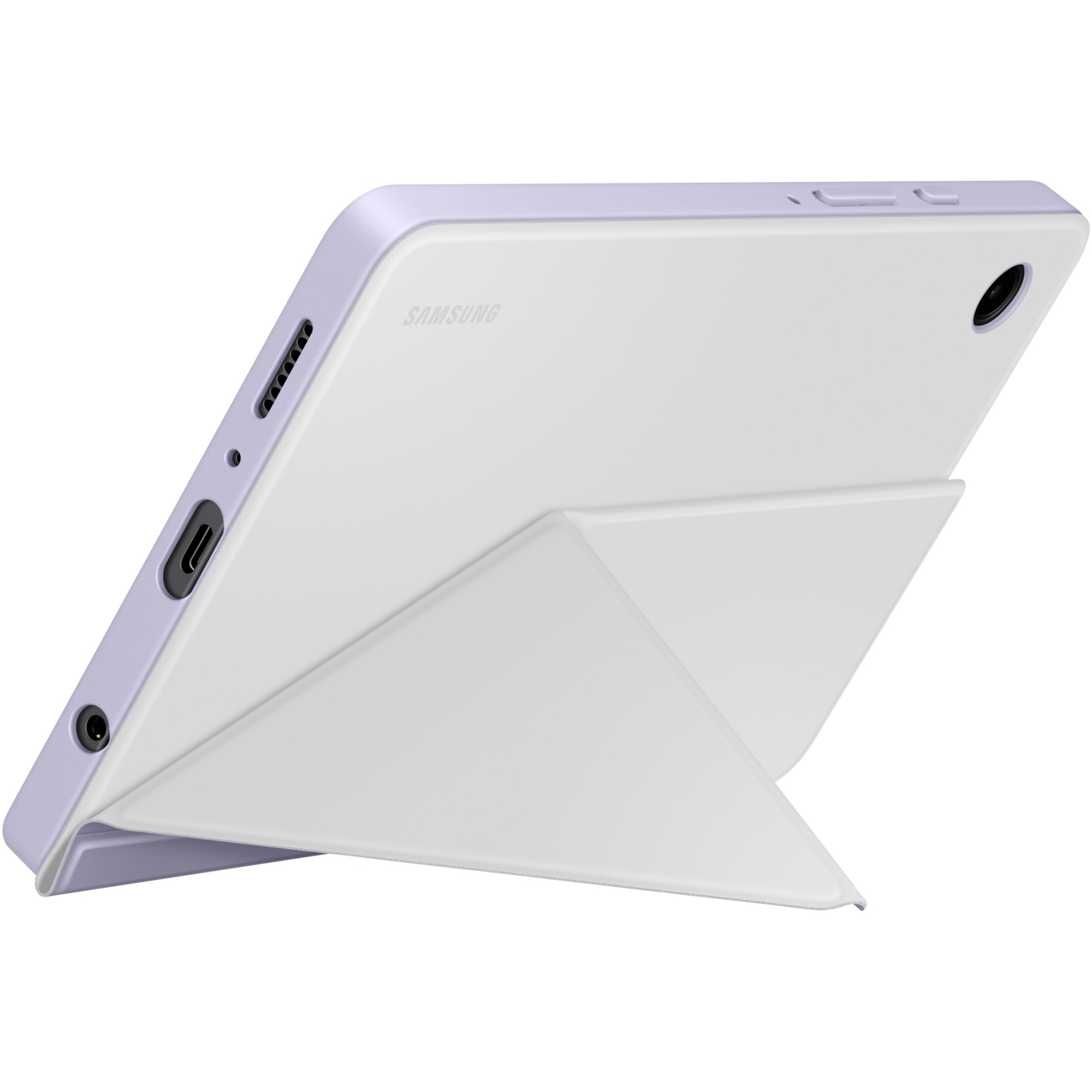Husa de protectie Samsung Book Cover pentru Galaxy Tab A9, White