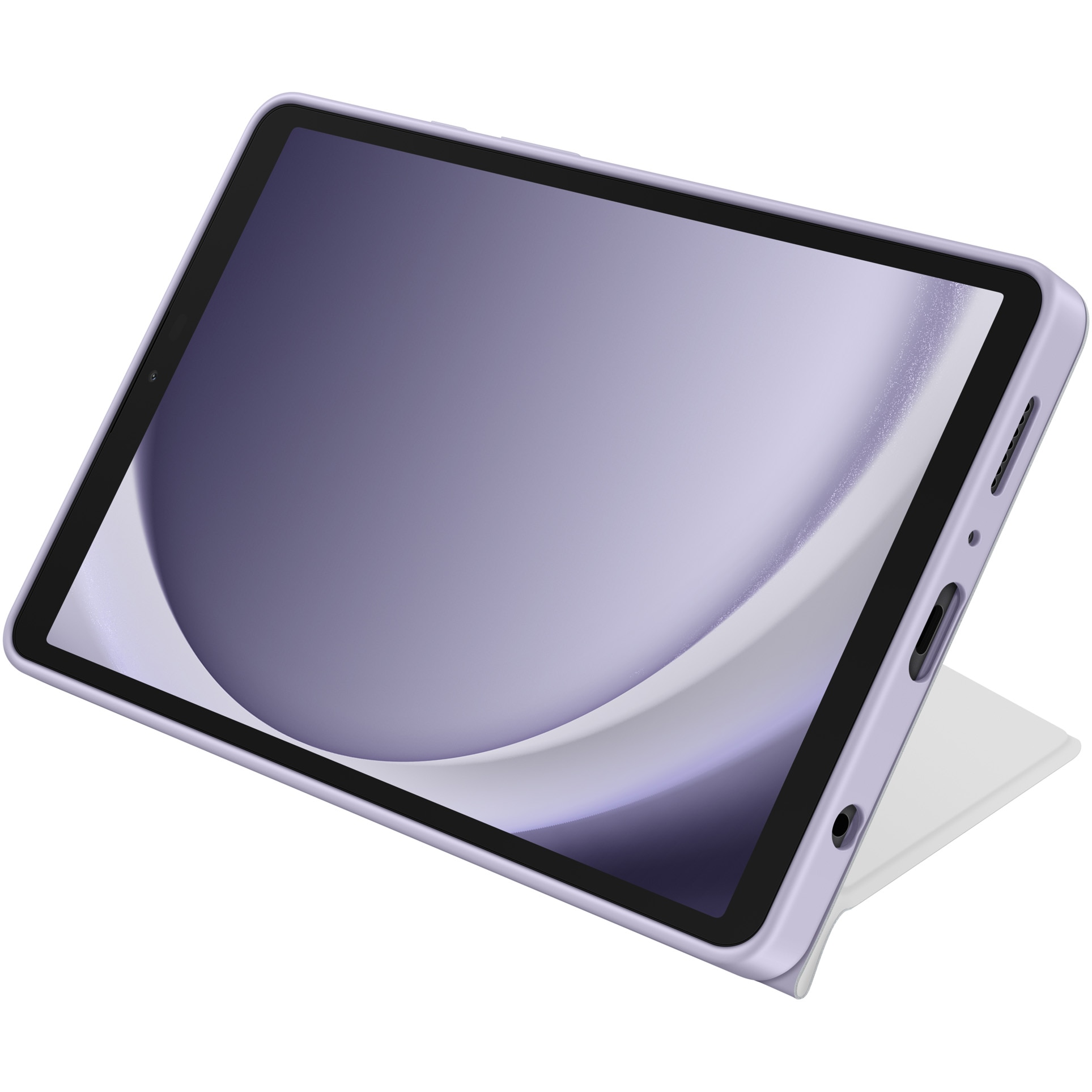 Husa de protectie Samsung Book Cover pentru Galaxy Tab A9, White