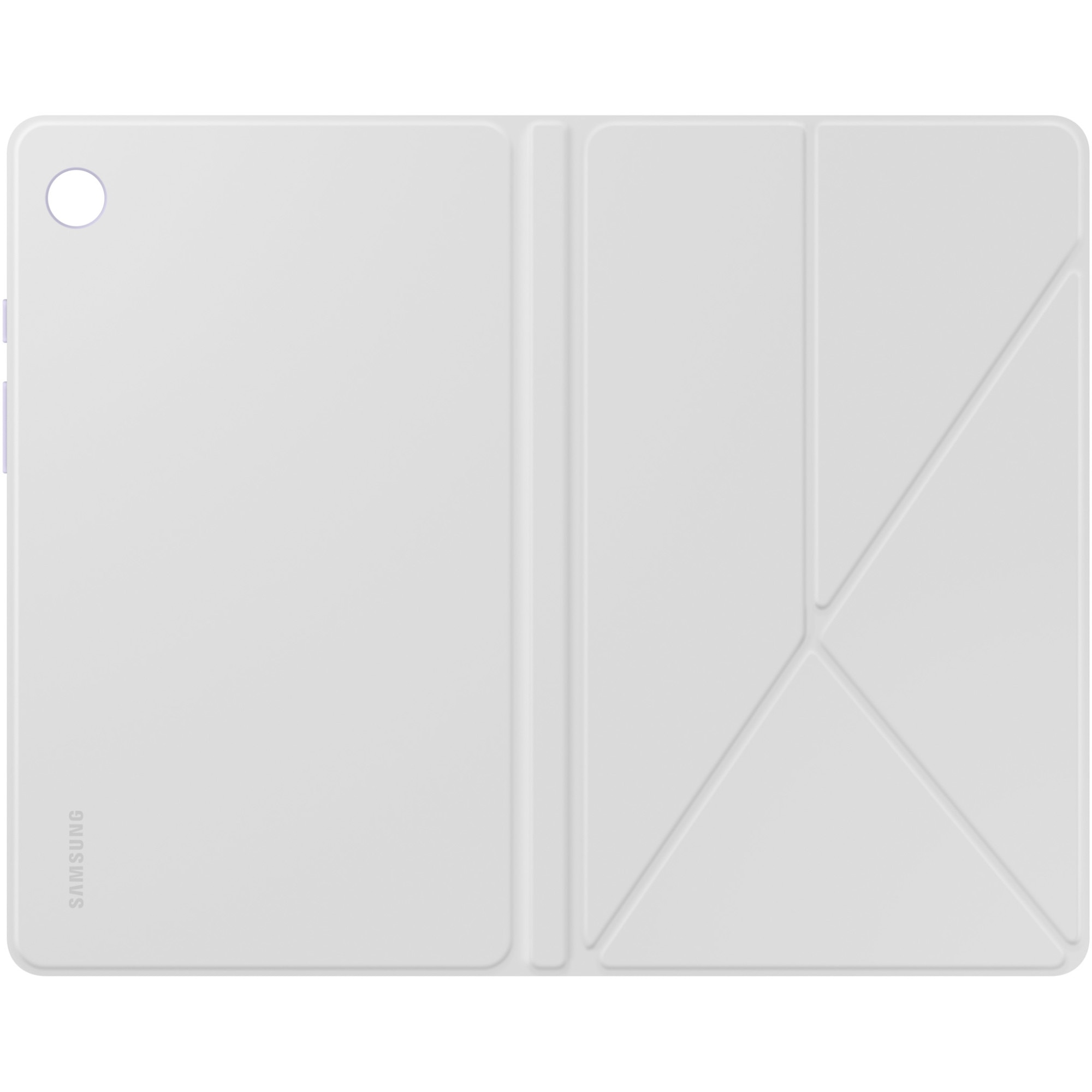 Husa de protectie Samsung Book Cover pentru Galaxy Tab A9, White