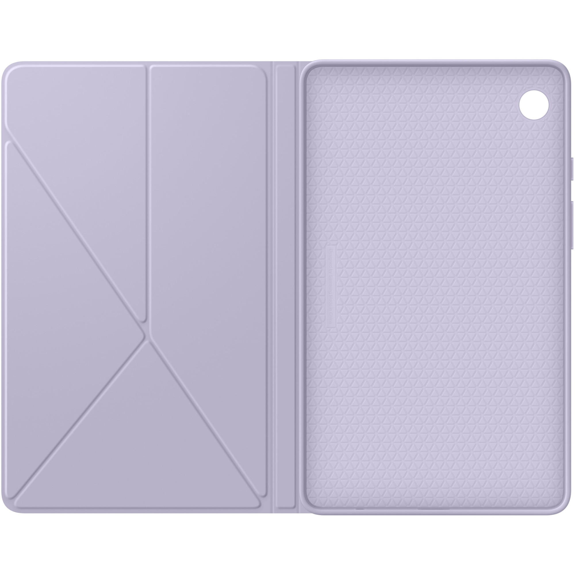 Husa de protectie Samsung Book Cover pentru Galaxy Tab A9, White