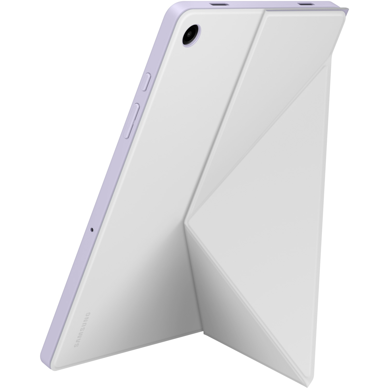 Husa de protectie Samsung Book Cover pentru Galaxy Tab A9+, White