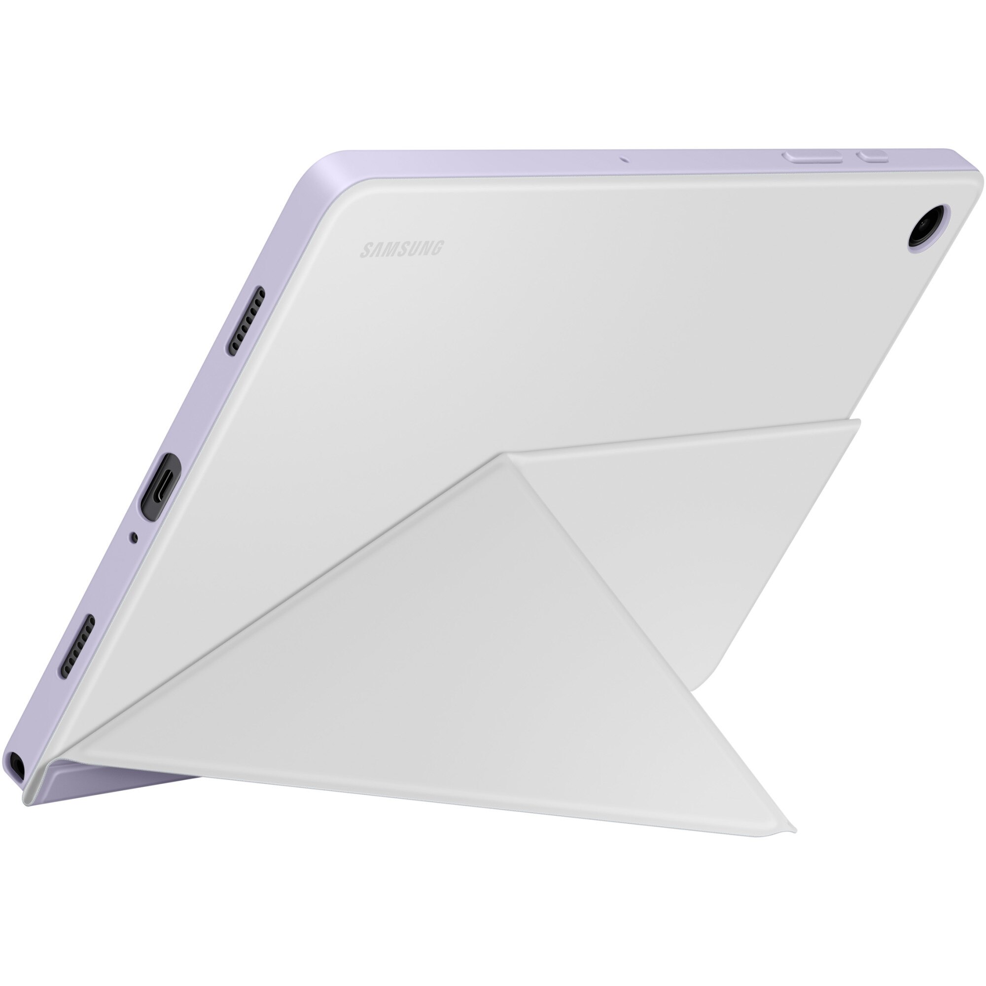 Husa de protectie Samsung Book Cover pentru Galaxy Tab A9+, White