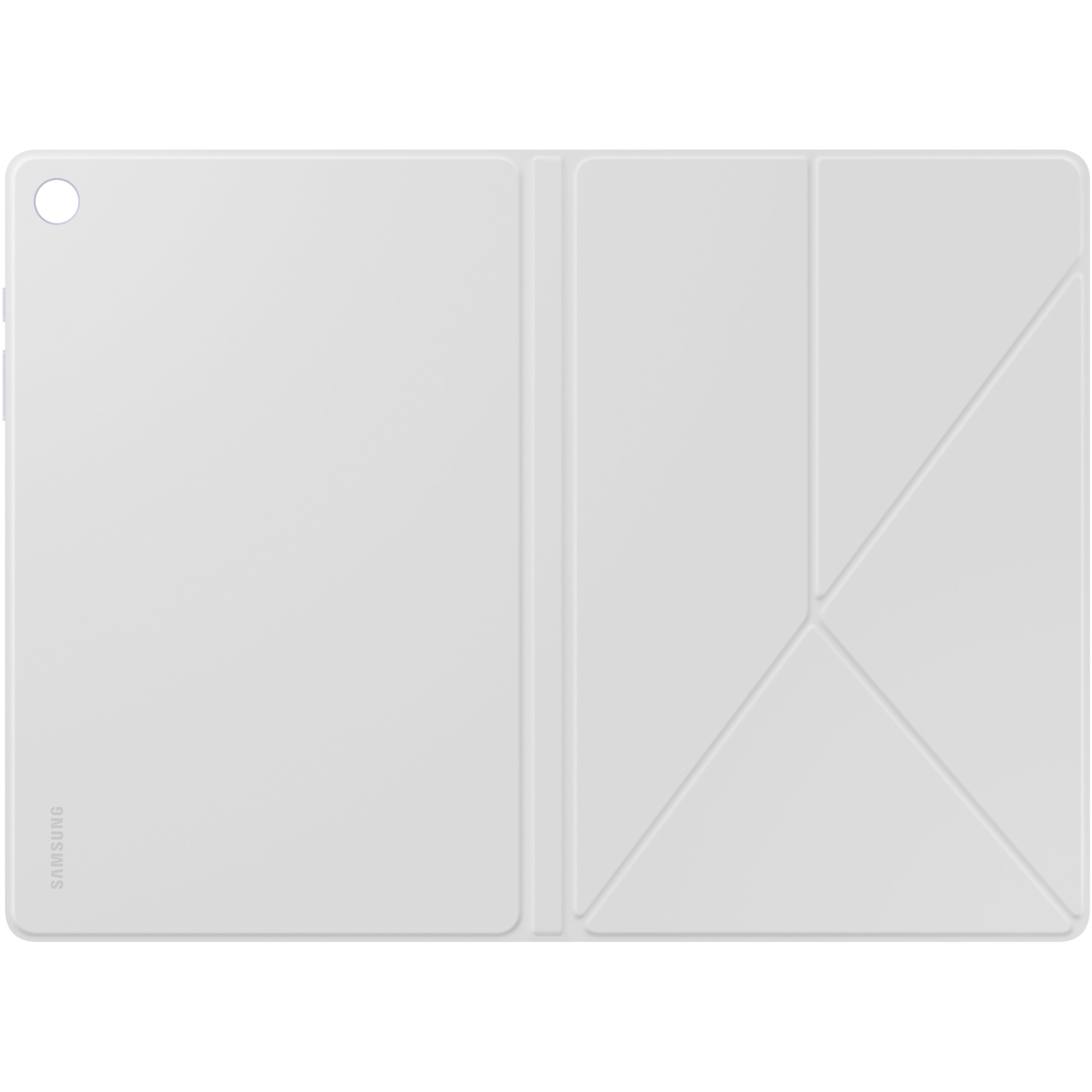 Husa de protectie Samsung Book Cover pentru Galaxy Tab A9+, White