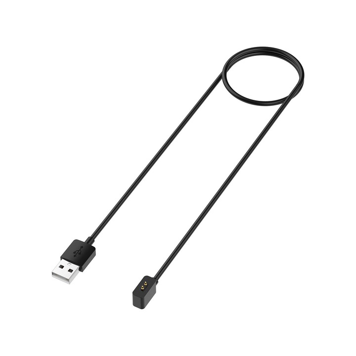 Töltő Xiaomi Watchhoz, Mi Band 8, USB, 3,5 W, 1 m - Techsuit (TXC3) - Fekete