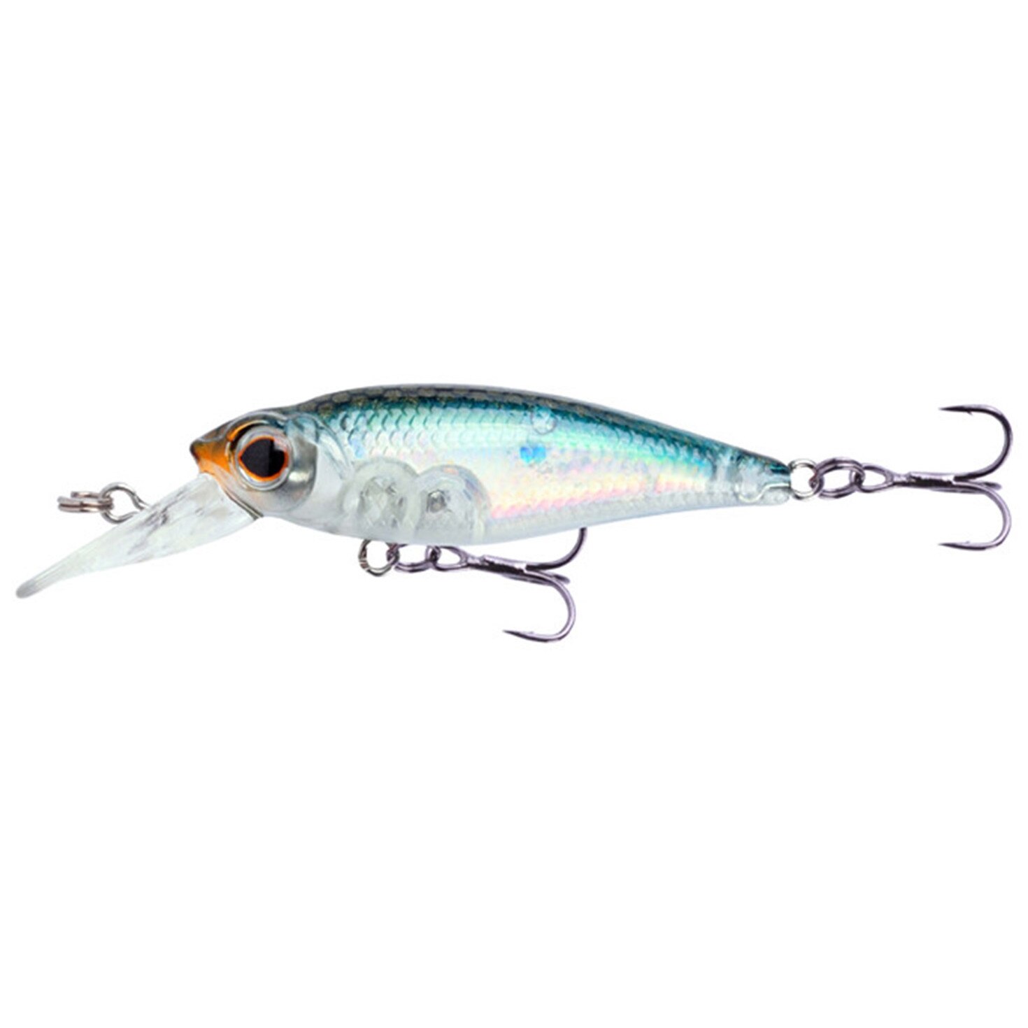 Owner American Mira Shad 50 Fishing Lure - 2 Inch, 1/7 Ounce, Holographic Finish For Trout, Bass, Walleye - View #7