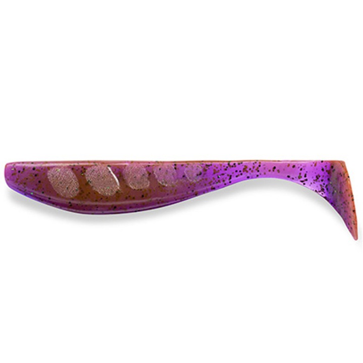 10 db-os szett FishUp Wizzle 5cm 016 Lox Green and Black, süllőre, tiszta vagy sósvízi horgászatra