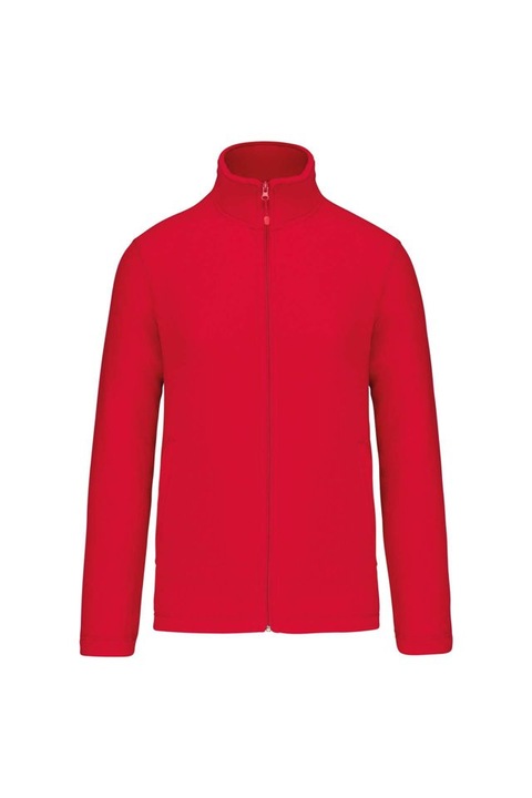 Jacheta pentru barbati, din microfleece - KA9102, Rosu