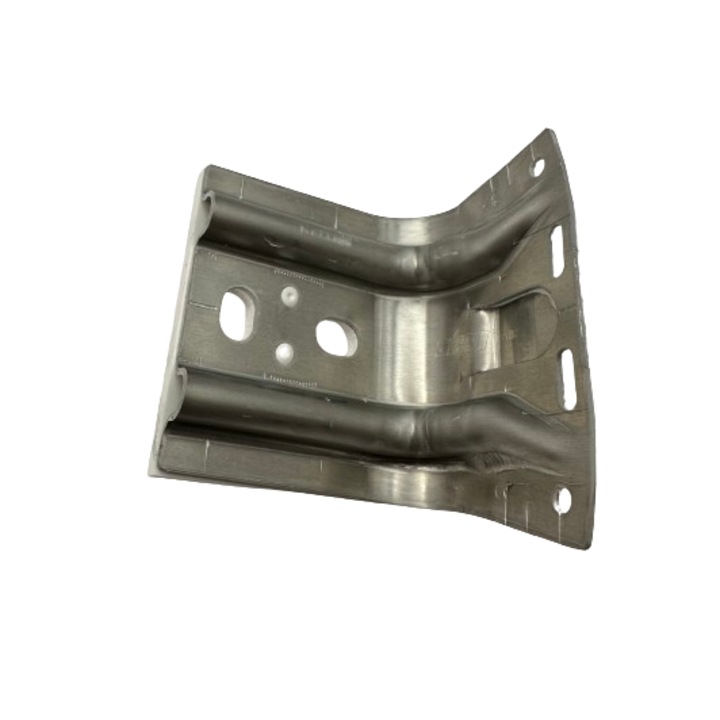 Consola fatada ventilata, Spidi Max, aluminiu, cu Termostop, 65x80 mm