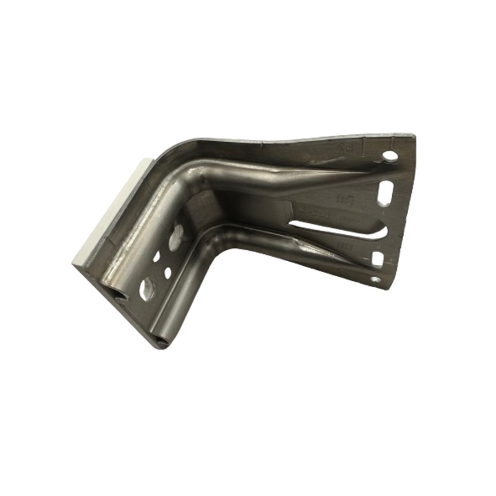 Consola fatada ventilata, Spidi Max, aluminiu, cu Termostop, 110x80 mm