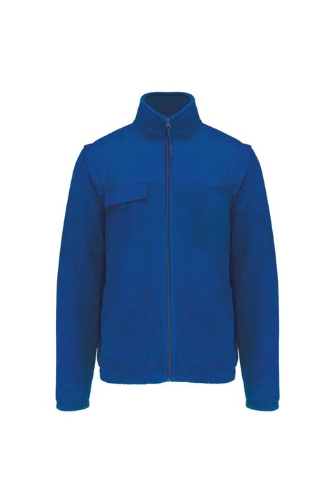 Яке, унисекс, полар със свалящи се ръкави, WK9105, Кралско Синьо