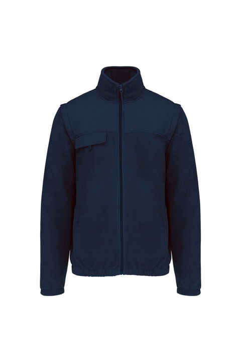 Яке, унисекс, полар със свалящи се ръкави, WK9105, Тъмносин