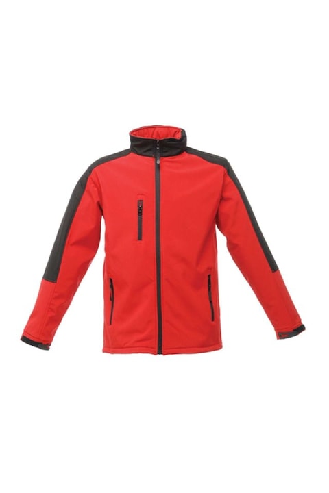 Softshell мъжко яке, 3-слойна мембрана, Hydroforce - RETRA650, Червен