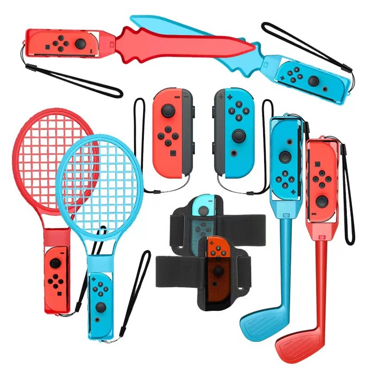 Tartozékkészlet Nintendo Switch-hez, Multicolor