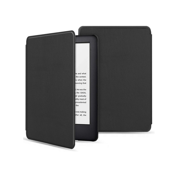 Kindle 11 (2022) tablet tok (Smart Case) on/off funkcióval - black (ECO csomagolás)