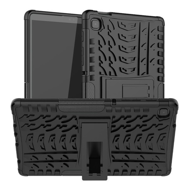 Gigapack defender szilikon tabletvédő, ütésállóság, kitámasztó, autógumi, fekete, kompatibilis: Samsung Galaxy Tab A7 Lite LTE, SM-T225, / Galaxy Tab A7 Lite WIFI, SM-T220