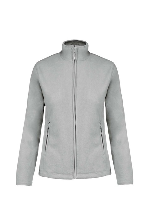 Jacheta pentru femei, integral din microfleece, Maureen - KA907, Grey Heather