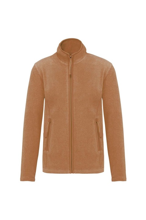 Jacheta pentru femei, integral din microfleece, Maureen - KA907, Camel deschis