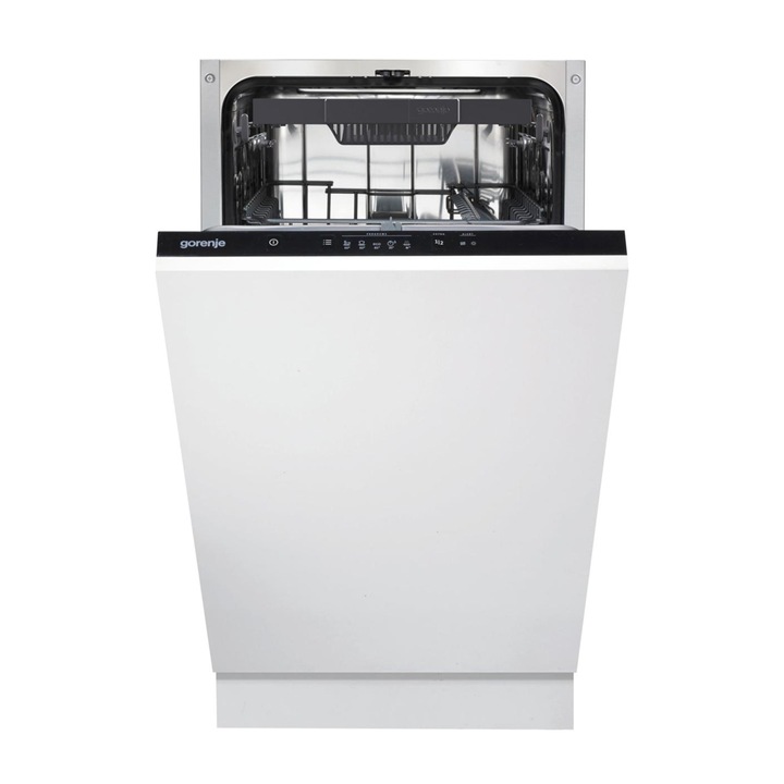 Masina de spalat vase incorporabila GORENJE GV520E10, 11 seturi, Total AquaStop, 5 programe, Clasa E, Alba