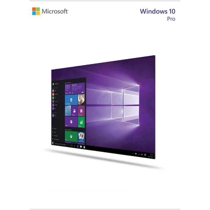 Microsoft Windows 10 Pro, 32/64 bit, Multilanguage, Retail, Medialess