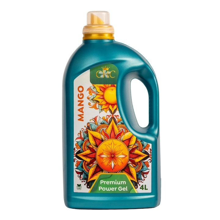 CHIC Premium Folyékony mosószer, Univerzális, Mangó, 4 liter, 100 mosás