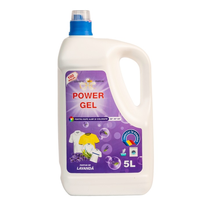 CHIC Lavender Folyékony mosószer, Univerzális, 5 liter, 100 mosás