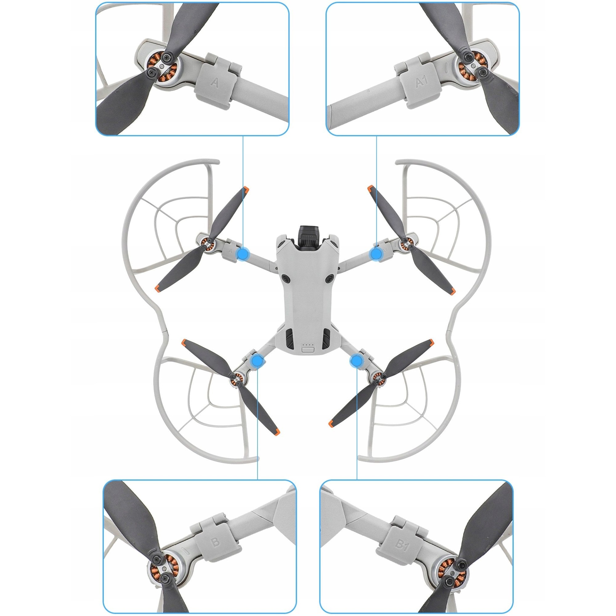 Capac elice pentru drona DJI MINI PRO, bucati, SunnyLife, N4P