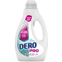 Detergent de rufe lichid Dero PRO Activ Gel, 18 spalari, 0.9L