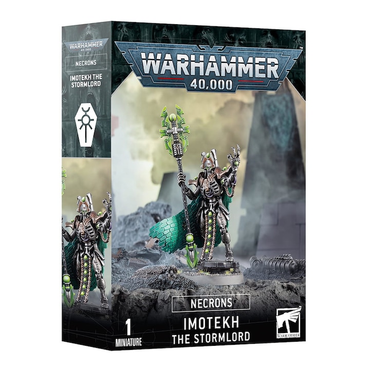 Warhammer 40000 Game Expansion Imotekh The Stormlord Necrons Games Workshop 15 части