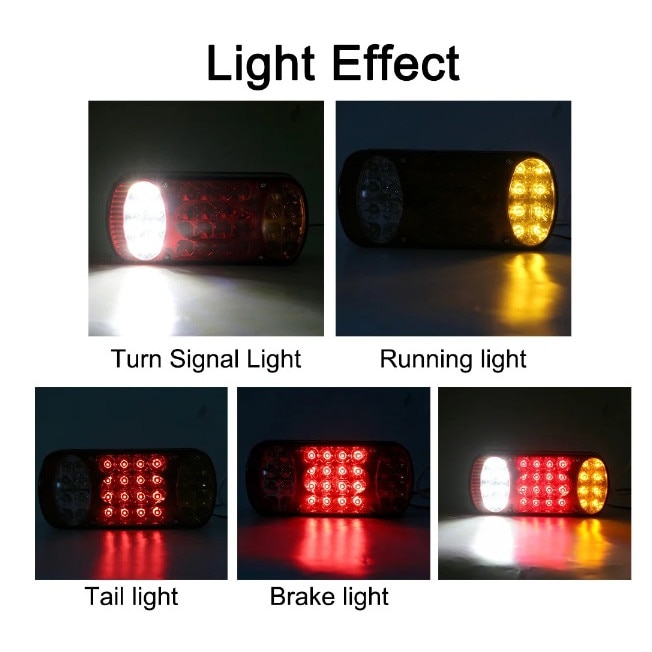 LaBlanc - 1 Luce Di Stop A LED Rossa Universale Per Camion, 12 V, Luce - Foto 6