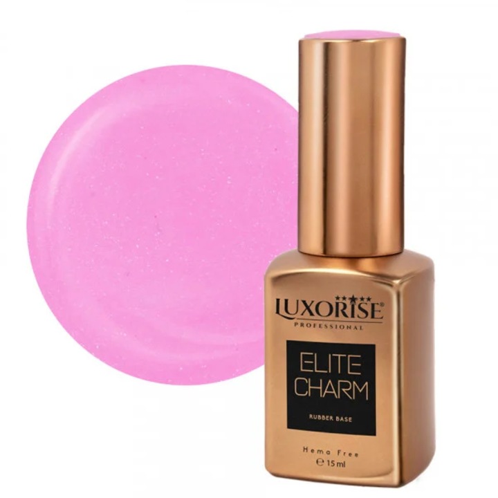 Rubber Base Hema Free LUXORISE - Pink Brilliance 15ml